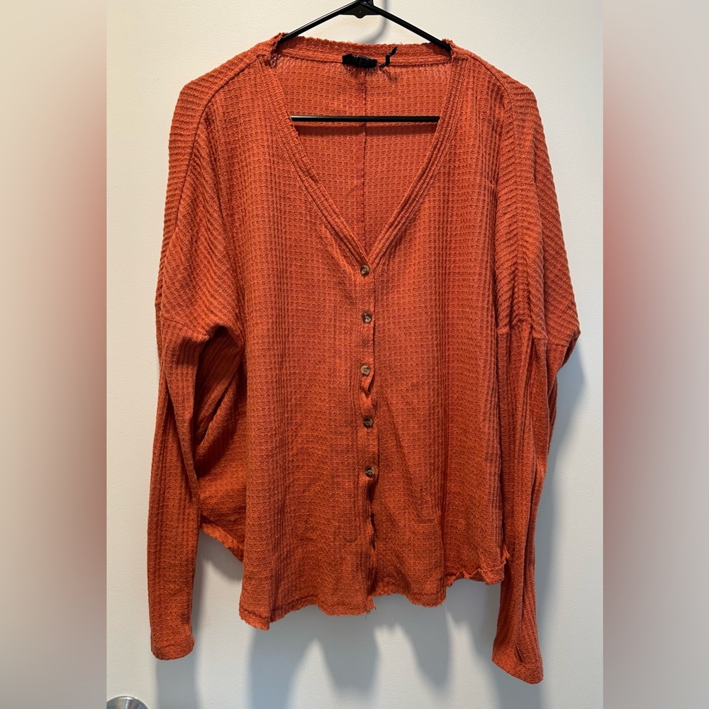 Out from Under waffle knot long sleeve